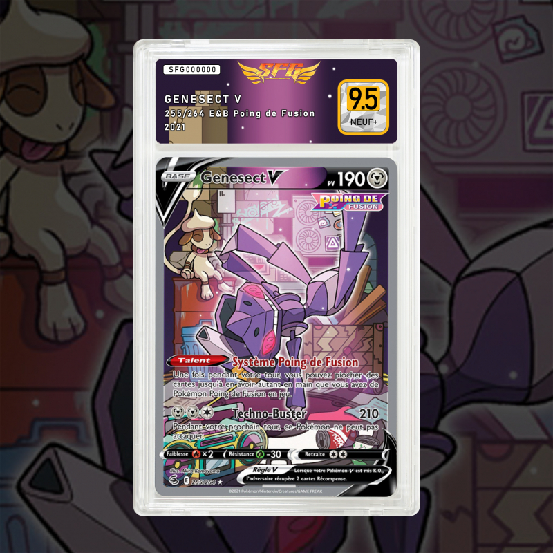Gradation Genesect V 255/264 Full Art | SFG Grading