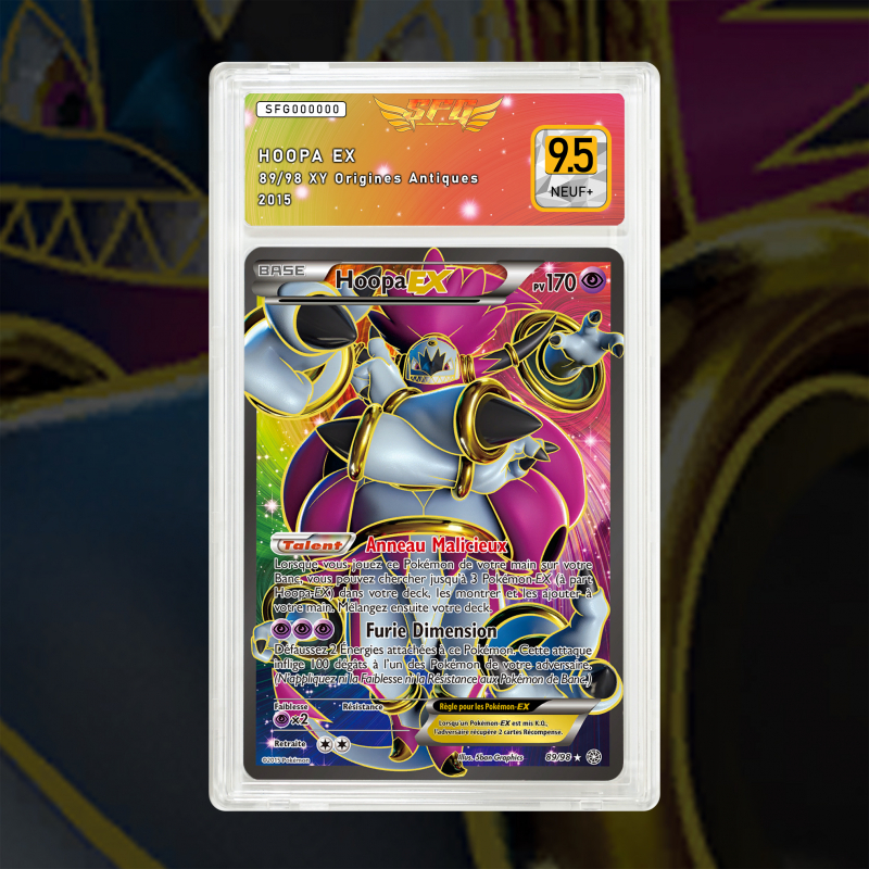 Gradation Hoopa Ex 089/098 Full Art | SFG Grading
