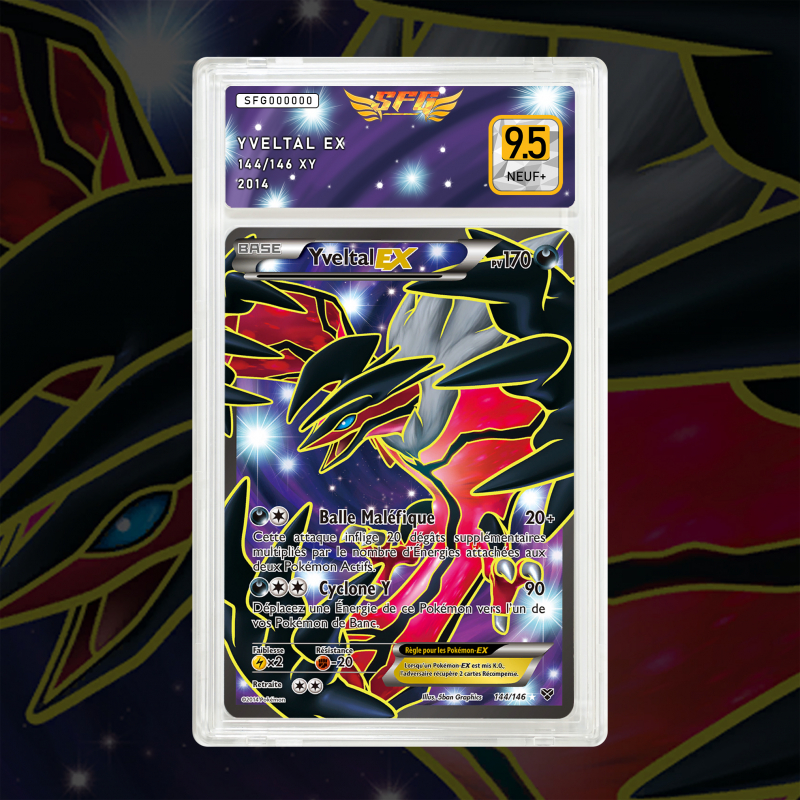 Gradation Yveltal Ex 144/146 Full Art | SFG Grading
