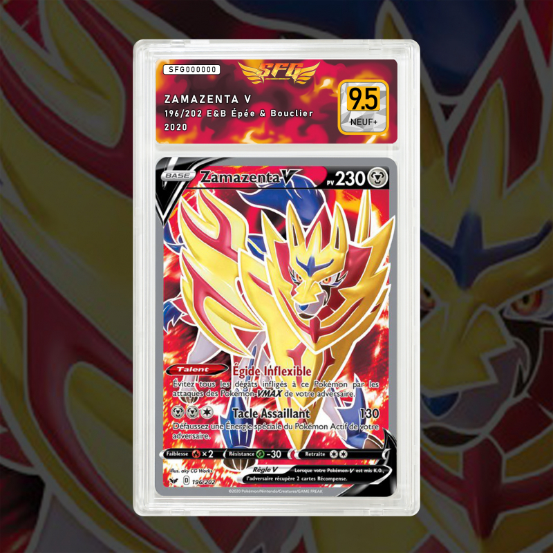 [FULL ART] ZAMAZENTA V 196/202