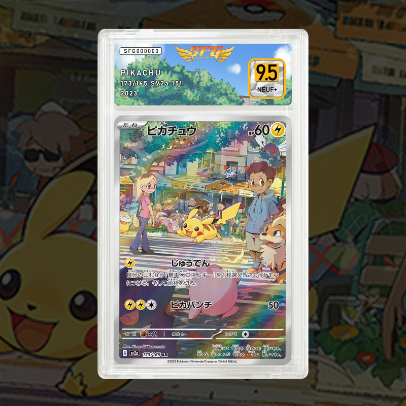Gradation Pikachu 173/165 Full Art | SFG Grading
