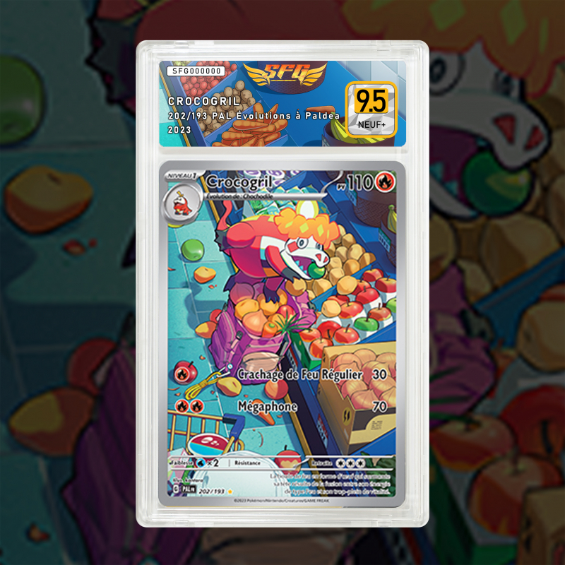 Gradation Crocogril 202/193 Full Art | SFG Grading