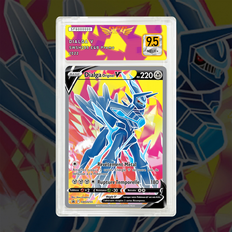 Gradation Dialga V SWSH255 Full Art | SFG Grading