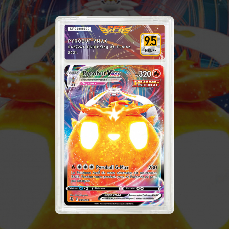 Gradation Pyrobut Vmax 045/264 Full Art | SFG Grading