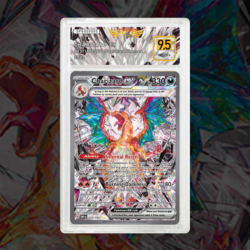 Gradation Dracaufeu Ex 223/197 Full Art | SFG Grading