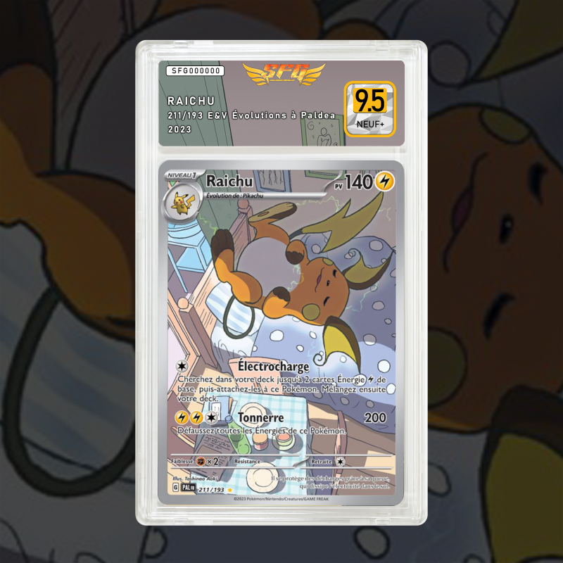 Gradation Raichu 211/193 Full Art | SFG Grading