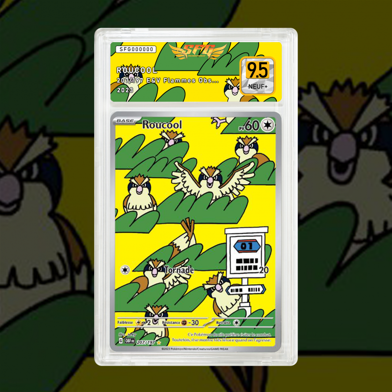 Gradation Roucool 207/197 Full Art | SFG Grading