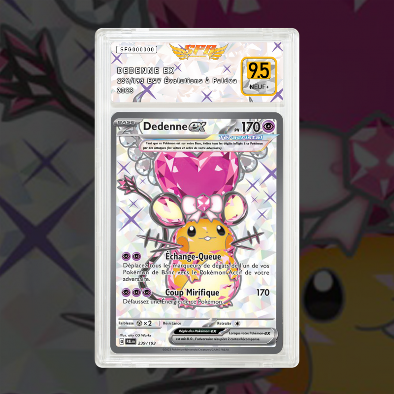 Gradation Dedenne Ex 239/193 Full Art | SFG Grading
