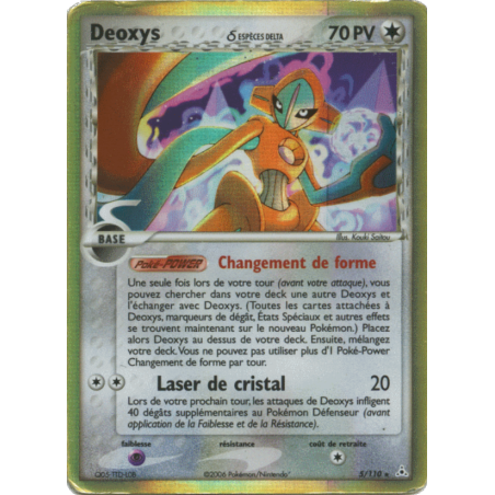 Deoxys d ESPÈCES DELTA 5/110