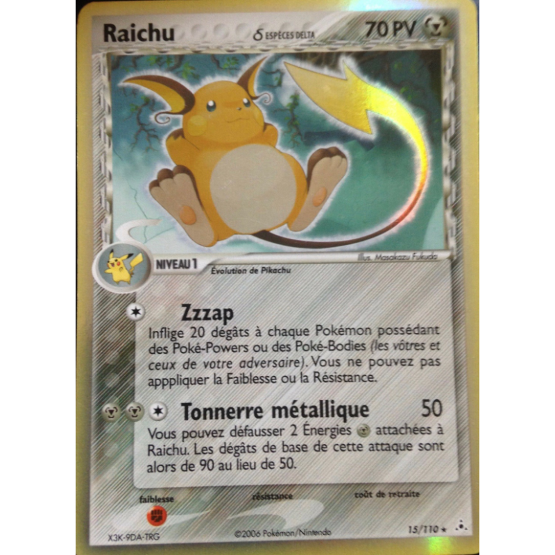 Raichu d ESPÈCES DELTA 15/110