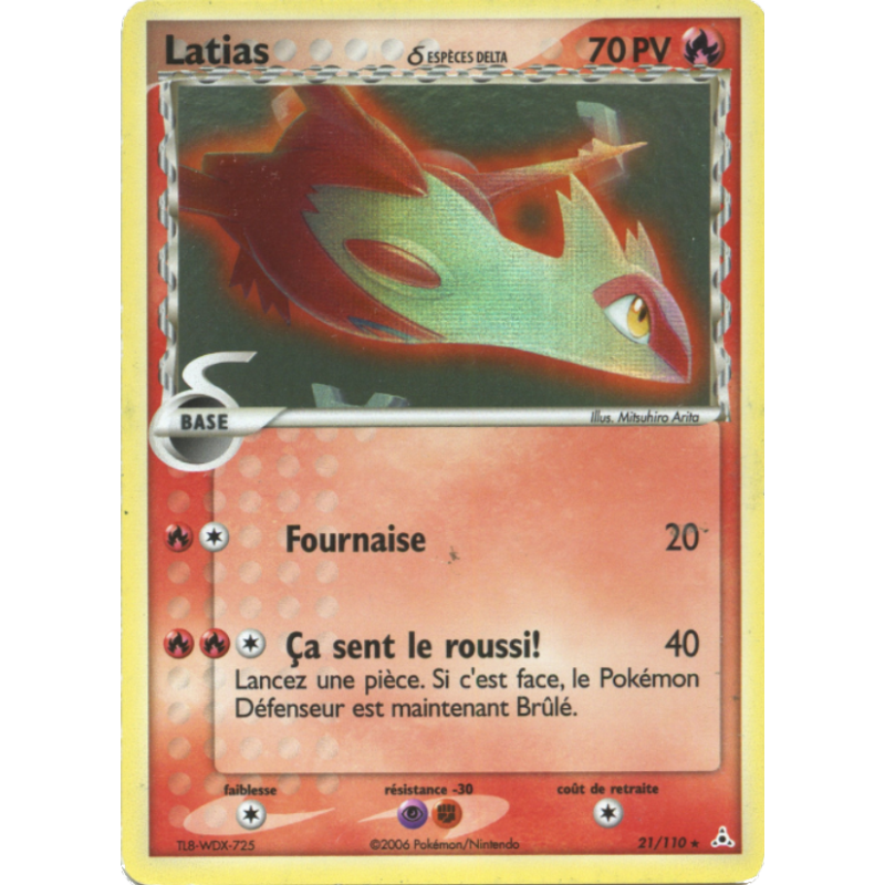 Latias d ESPÈCES DELTA 21/110