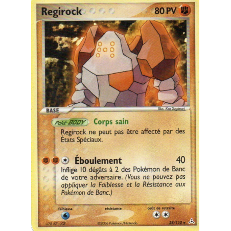 Regirock 28/110