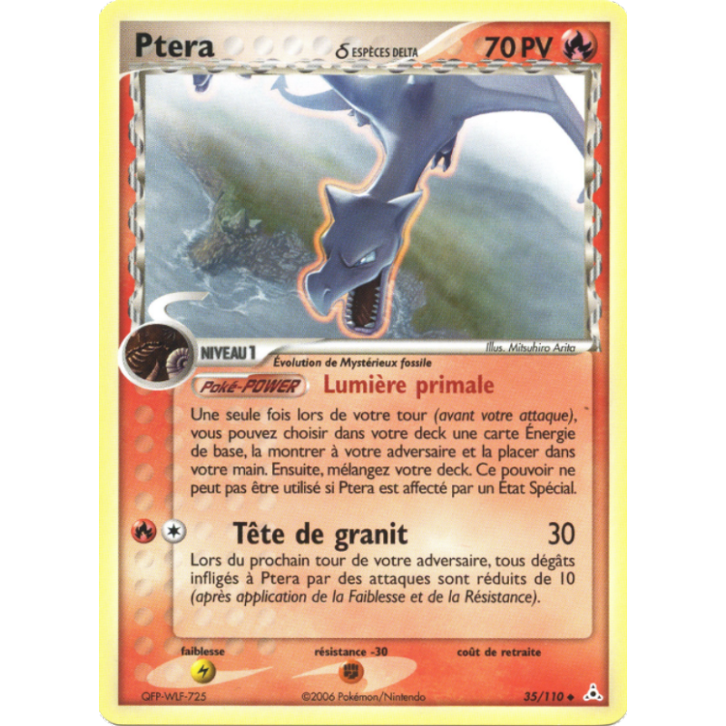 Ptera d ESPÈCES DELTA 35/110