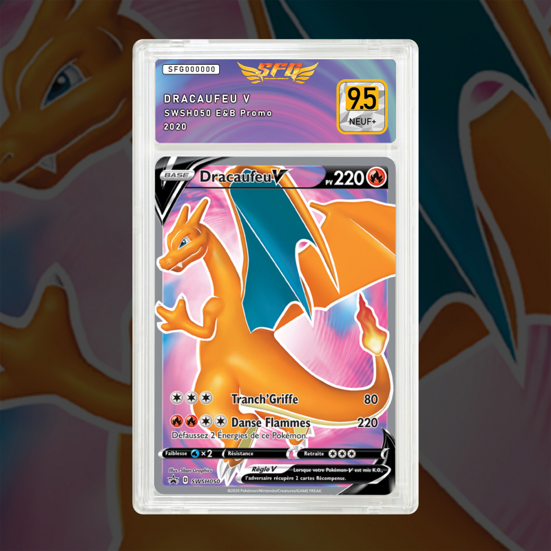 Gradation Dracaufeu V SWSH050 Full Art | SFG Grading