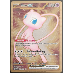 Gold Metal Mew ex 205/165 (Étiquette Spécial x Mew)