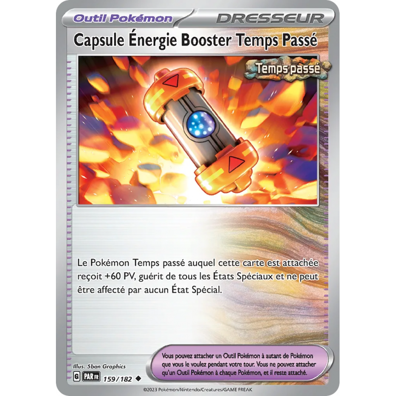 Capsule Énergie Booster Temps Passé 159/182