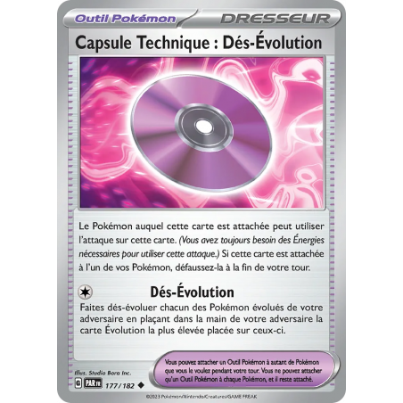 Capsule Technique : Dés-Évolution 177/182