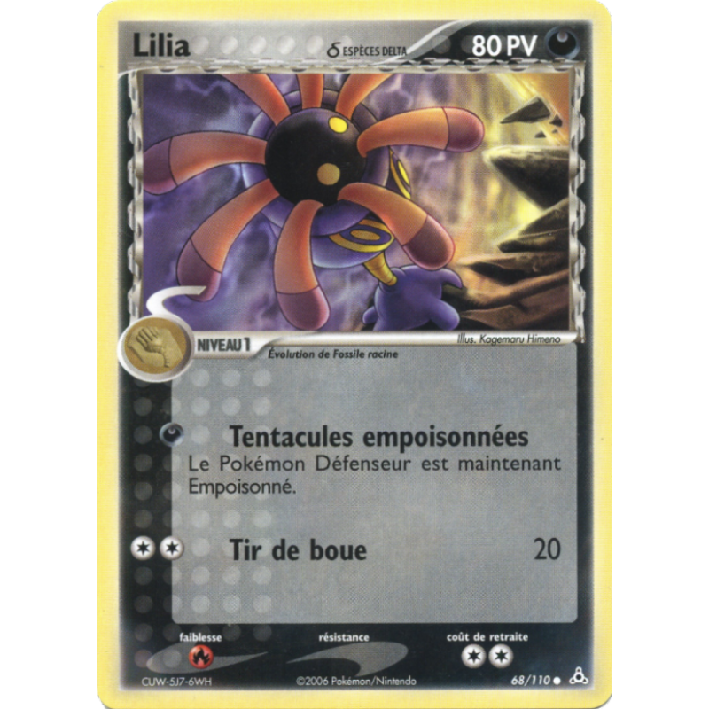 Lilia d ESPÈCES DELTA 68/110