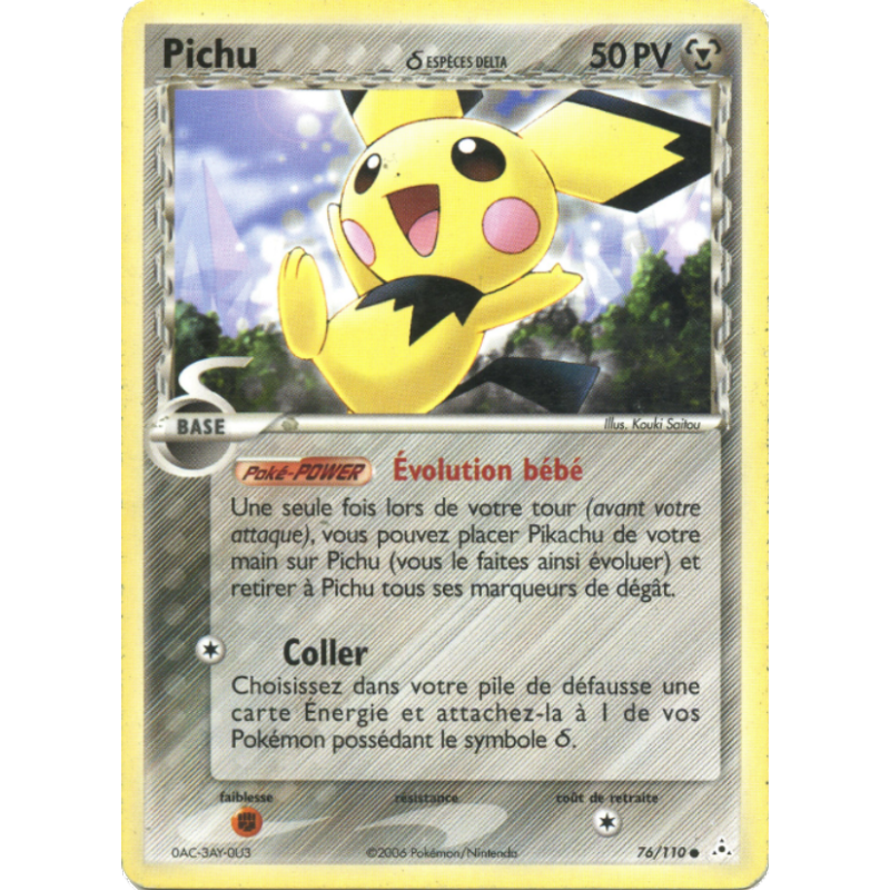 Pichu d ESPÈCES DELTA 76/110