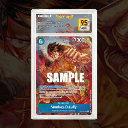 Gradation Monkey.d.luffy OP02 Full Art | SFG Grading