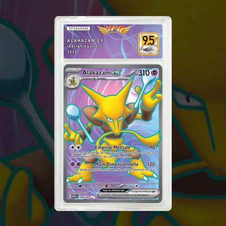 [FULL ART] ALAKAZAM EX 188/165