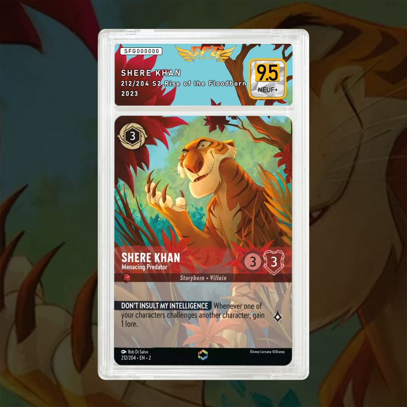 Gradation Shere Khan 212/204 Full Art | SFG Grading