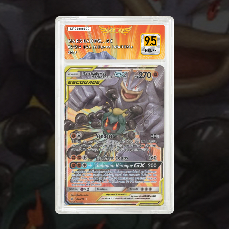 [FULL ART] MARSHADOW & MACKOGNEUR GX 82/214