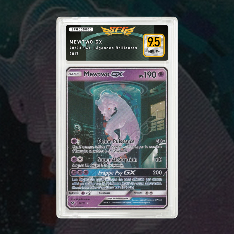 Gradation Mewtwo-Gx 78/73 Full Art | SFG Grading