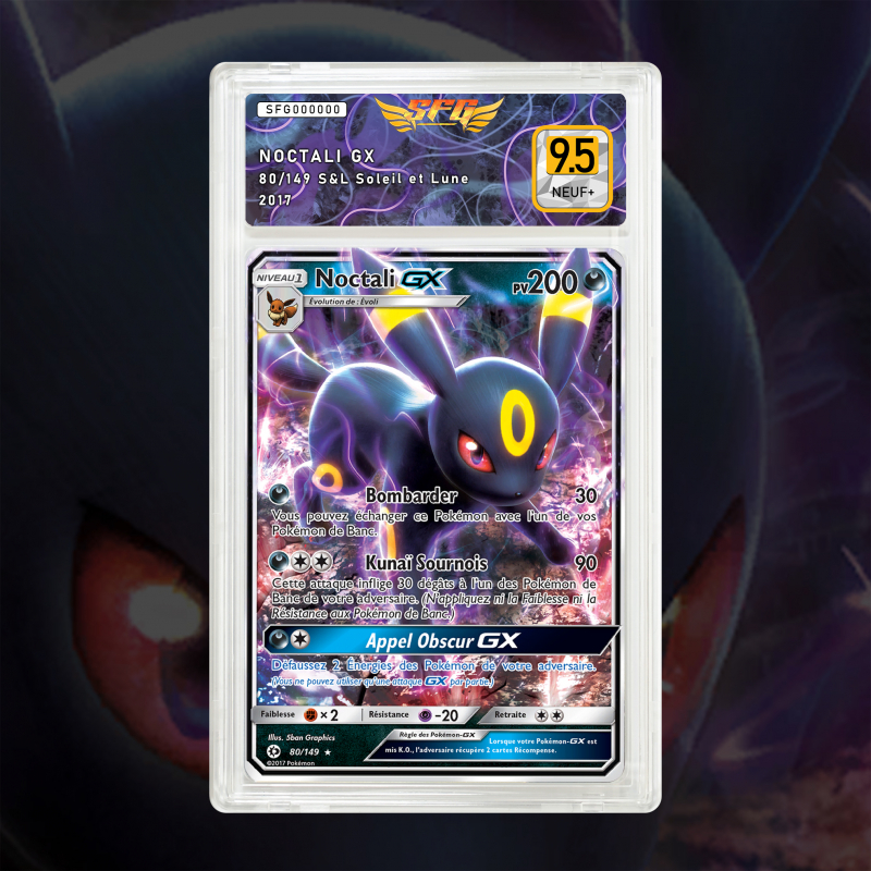 Gradation Noctali Gx 080/149 Full Art | SFG Grading