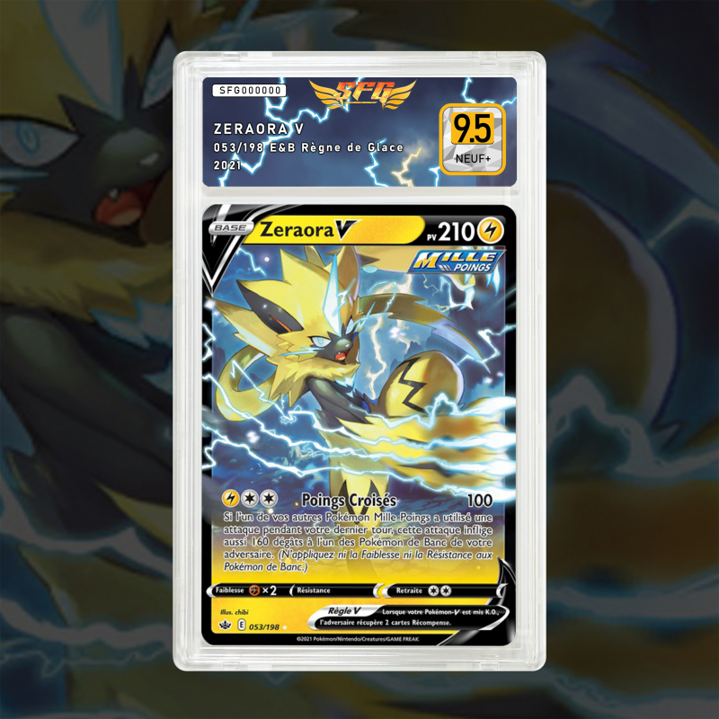 Gradation Zeraora V 053/198 Full Art | SFG Grading