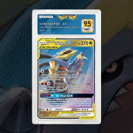 [FULL ART] CARCHACROK & GIRATINA GX 146/236