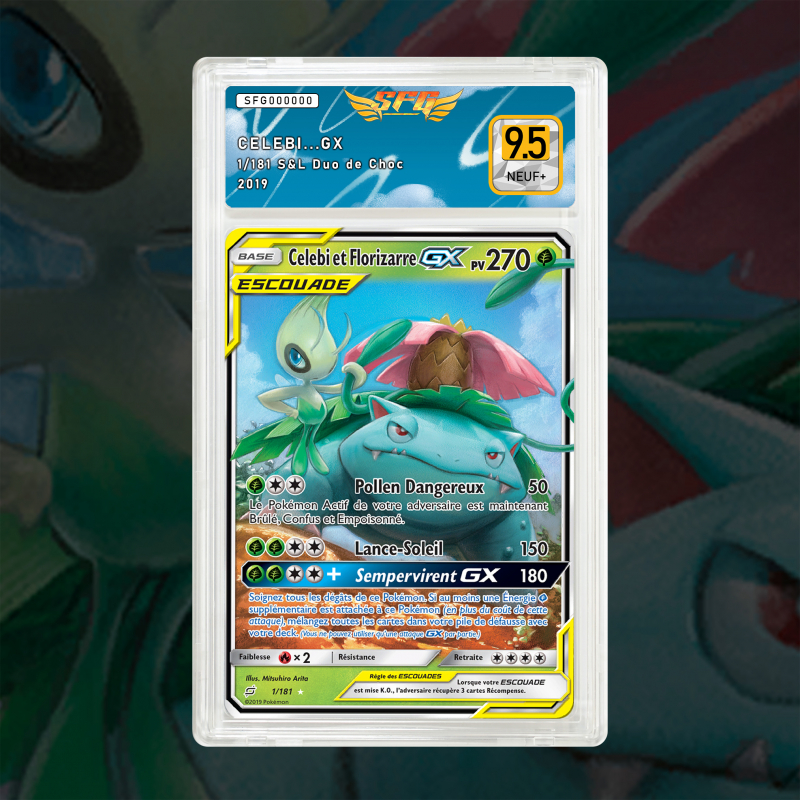 [FULL ART] CELEBI & FLORIZARRE GX 1/181