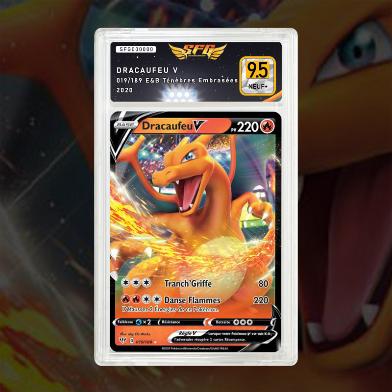 Gradation Dracaufeu V 019/189 Full Art | SFG Grading