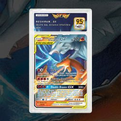 Gradation Reshiram & Dracaufeu Gx 20/214 | SFG Grading