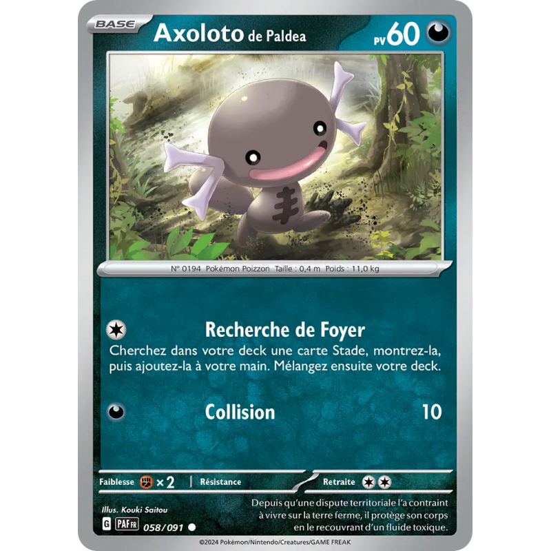 Axoloto de Paldea 058/91