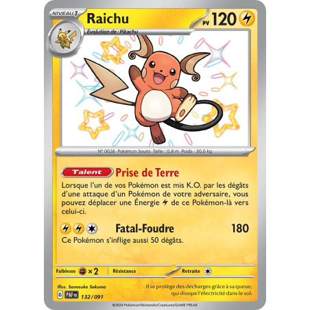 Raichu 132/91