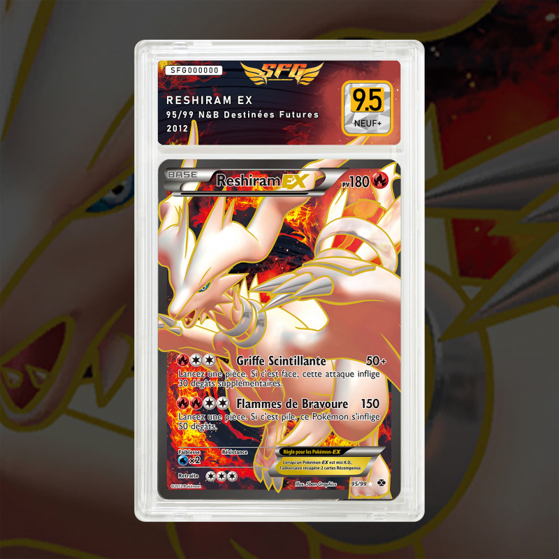 Gradation Reshiram Ex 095/099 Full Art | SFG Grading