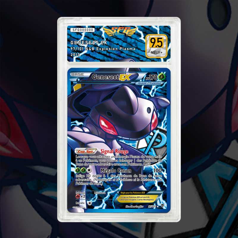 Gradation Genesect Ex 097/101 Full Art | SFG Grading