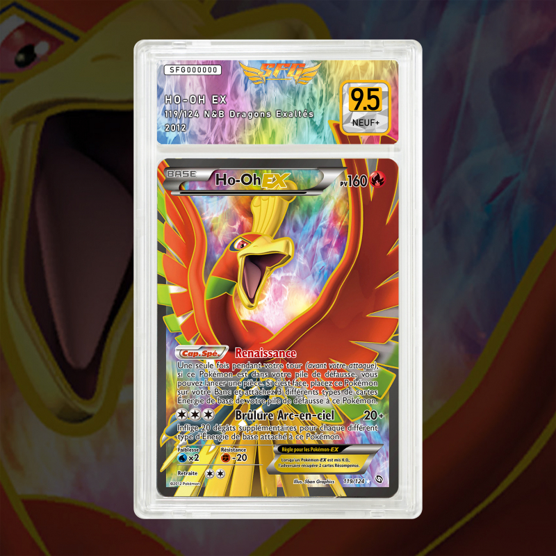Gradation Ho-Oh Ex 119/124 Full Art | SFG Grading