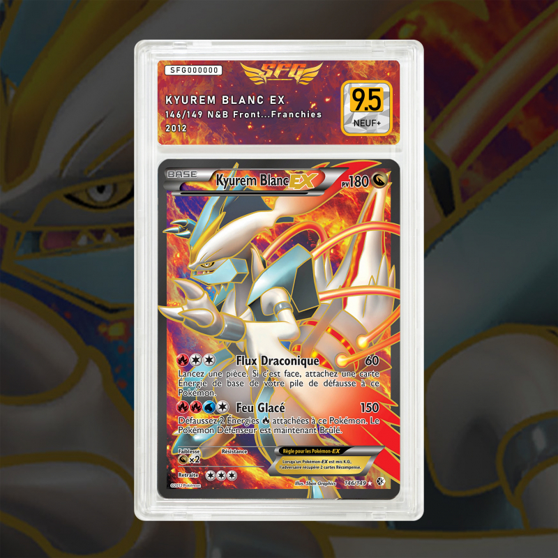 Gradation Kyurem Blanc Ex 146/149 Full Art | SFG Grading