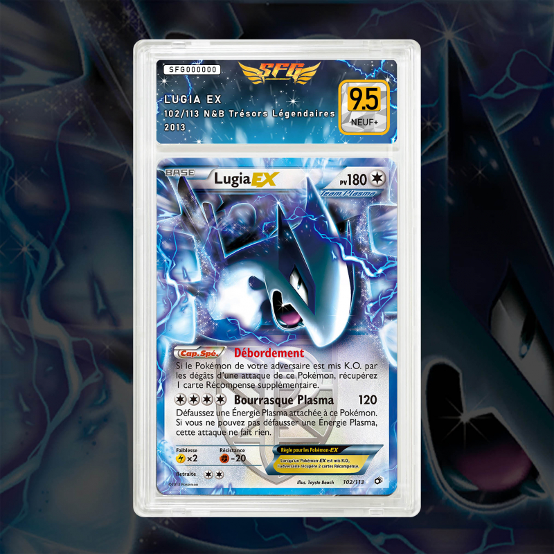 Gradation Lugia Ex 102/113 Full Art | SFG Grading