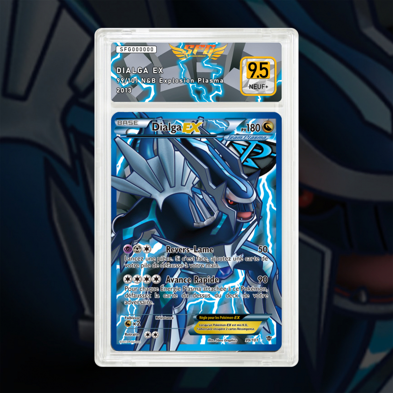 Gradation Dialga Ex 99/101 Full Art | SFG Grading