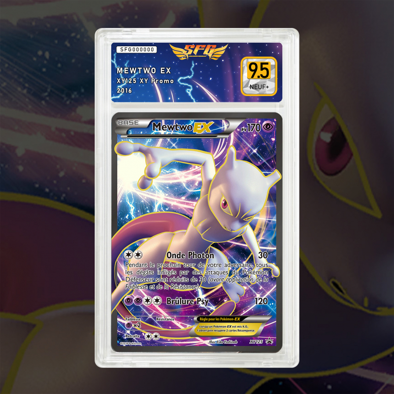 Gradation Mewtwo Ex XY125 Full Art | SFG Grading