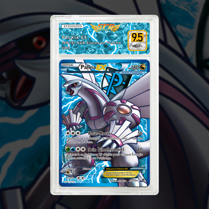 Gradation Palkia Ex 100/101 Full Art | SFG Grading
