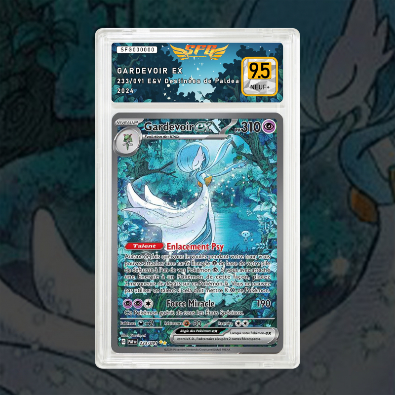 Gradation Gardevoir Ex 233/091 Full Art | SFG Grading