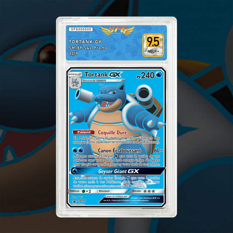 Gradation Tortank Gx SM189 Full Art | SFG Grading