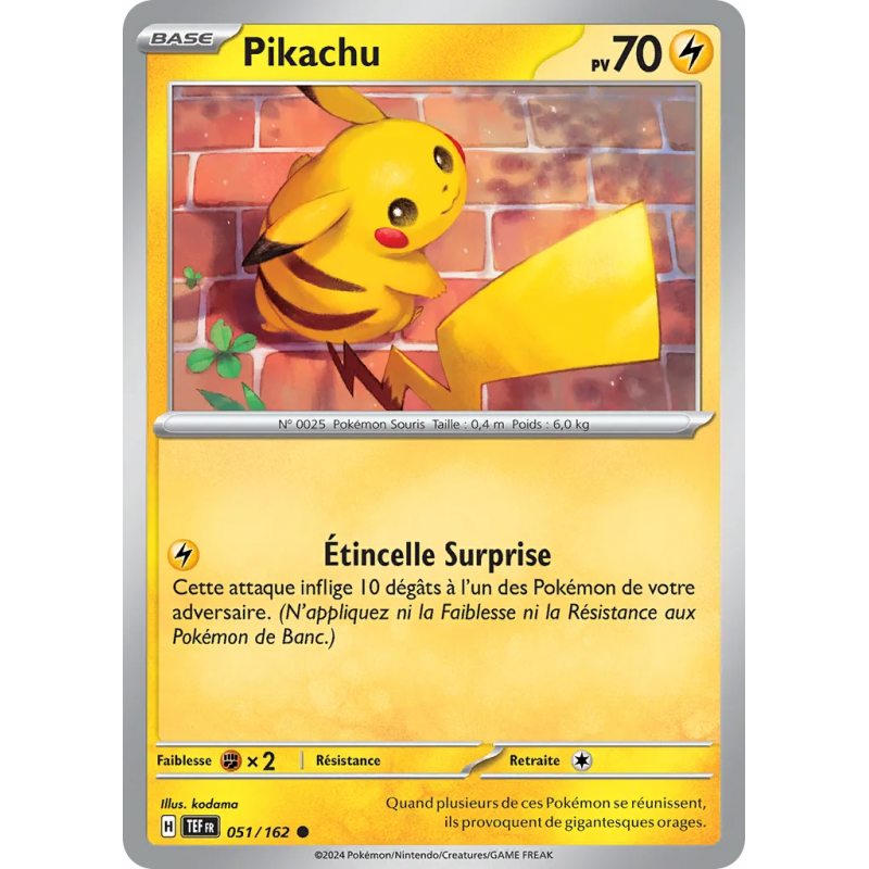 Pikachu 051/162