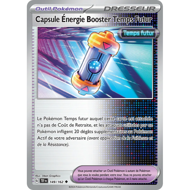 Capsule Énergie Booster Temps Futur 149/162