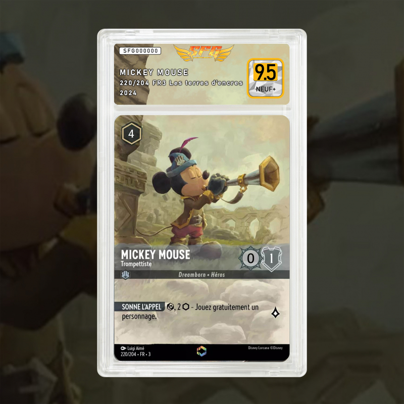 Gradation Mickey Mouse 220/204 Full Art | SFG Grading