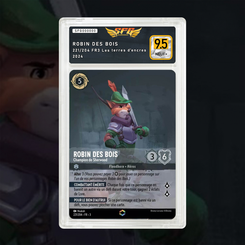Gradation Robin Des Bois 221/204 Full Art | SFG Grading